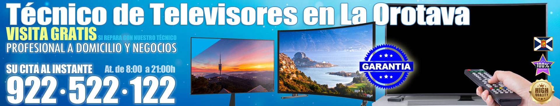 Técnico de Televisor La Orotava