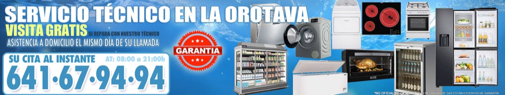 Servicio Técnico en La Orotava