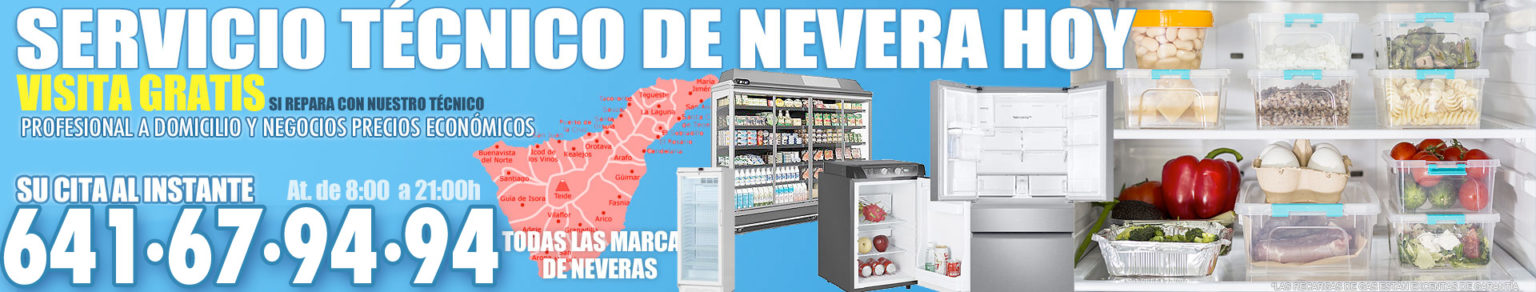 Servicio Técnico de neveras en Icod de los Vinos